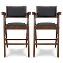 Athena - Counter Chair - Black / Brown