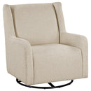 Serra - Boucle Upholstered Swivel Glider Recliner