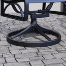 Sanibel - 48" Metal Outdoor Dining Set - Swivel Chairs