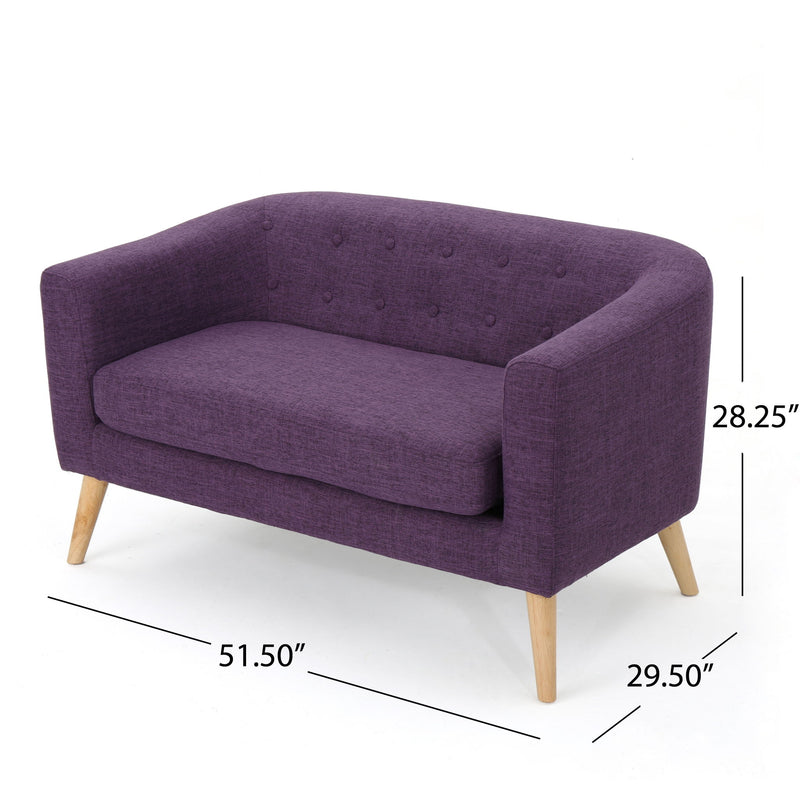 Modern Design Style Loveseat