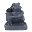 Whimsical - Frog Neptune Umbrella Base Concrete