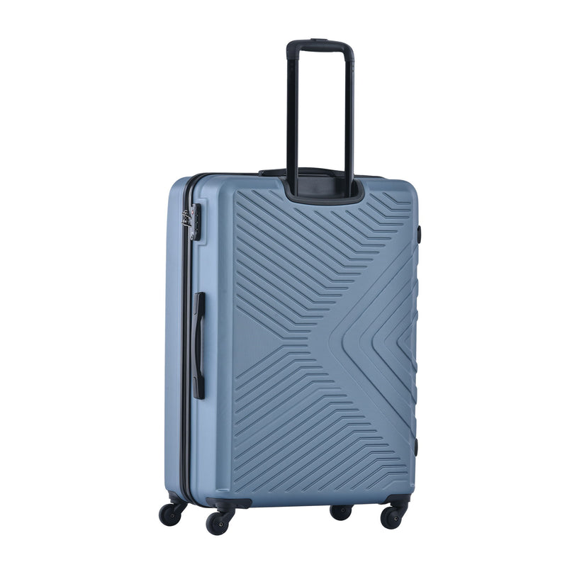3 Piece Luggage Sets Lightweight Suitcase With Two Hooks, Spinner Wheels, Tsa Lock, Durable Hard Shell