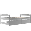 Platform Bed With 2 Drawers