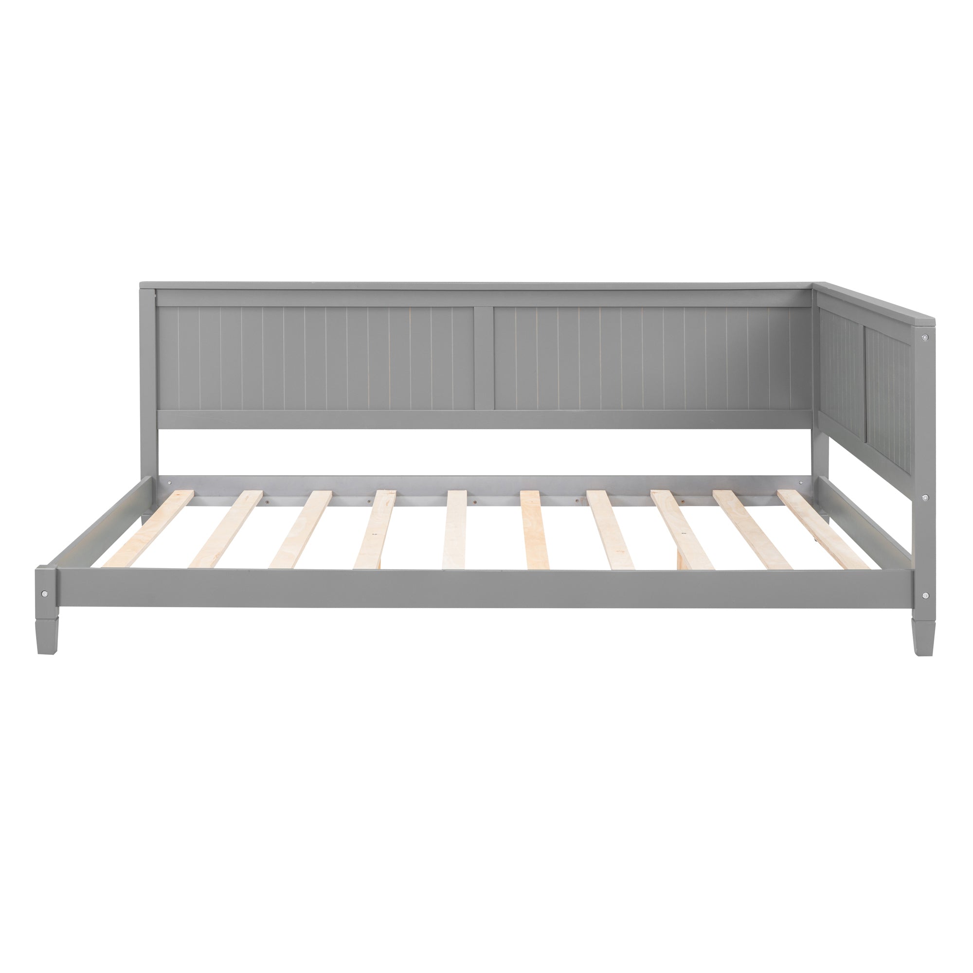Full Size Wood Daybed/Sofa Bed, Gray - Atlantic Fine Furniture Melbourne FL