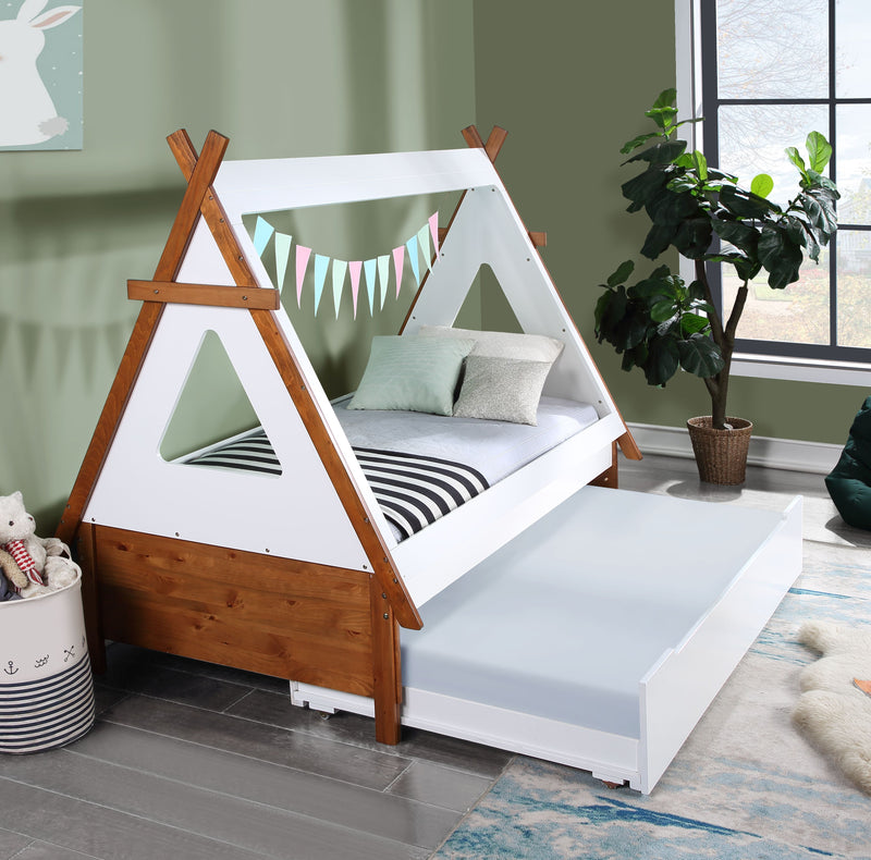 Loreen - Twin Bed - White