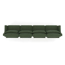Elegant Sofa With Ergonomic Design And Lumbar Pillows