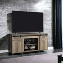Bellarosa - TV Stand - Gray Washed - Wood - Atlantic Fine Furniture Inc