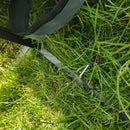 Patio Gazebo Tent With Ventilated Double Roof And Mosquito Net