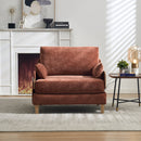 Mid Century Modern Foldable Sofa Bed, 3 In 1 Convertible Sleeper With 3 Pillows