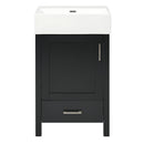 Bathroom Vanity With Sink, Frame And Drawer