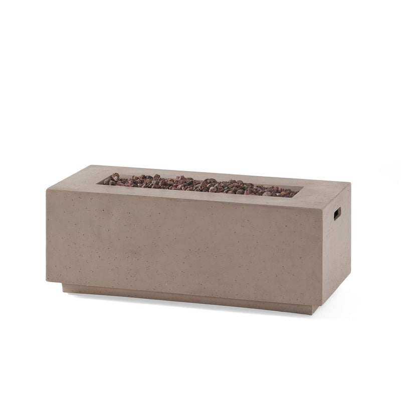 Contemporary Outdoor 40,000 Btu Propane Fire Pit