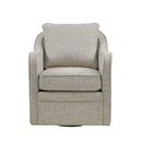 Wide Seat Arm Chair With 360 Degree Rotation