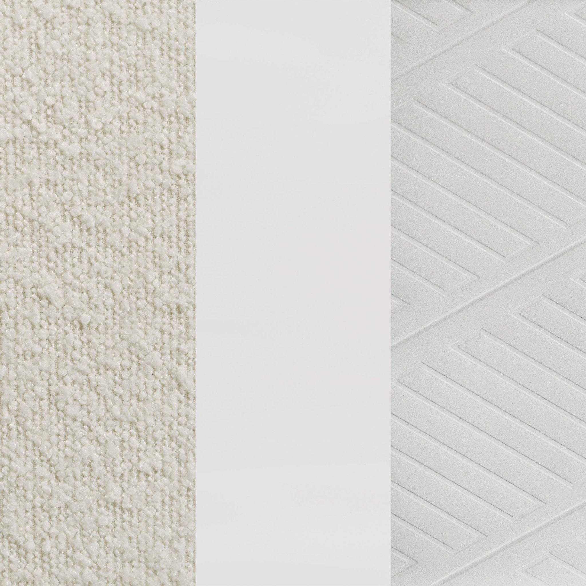 Marmore 64-inch Eastern King Panel Bed LED Headboard White