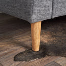 Nebulize - Upholstered Fabric Club Chair With Button Tufted And Square Off Arm And Back