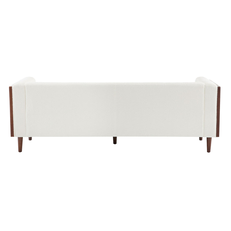 Contemporary 3 Seater Sofa With Tufted Design