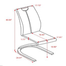 Anne - Dining Chairs (Set of 2) - Gray