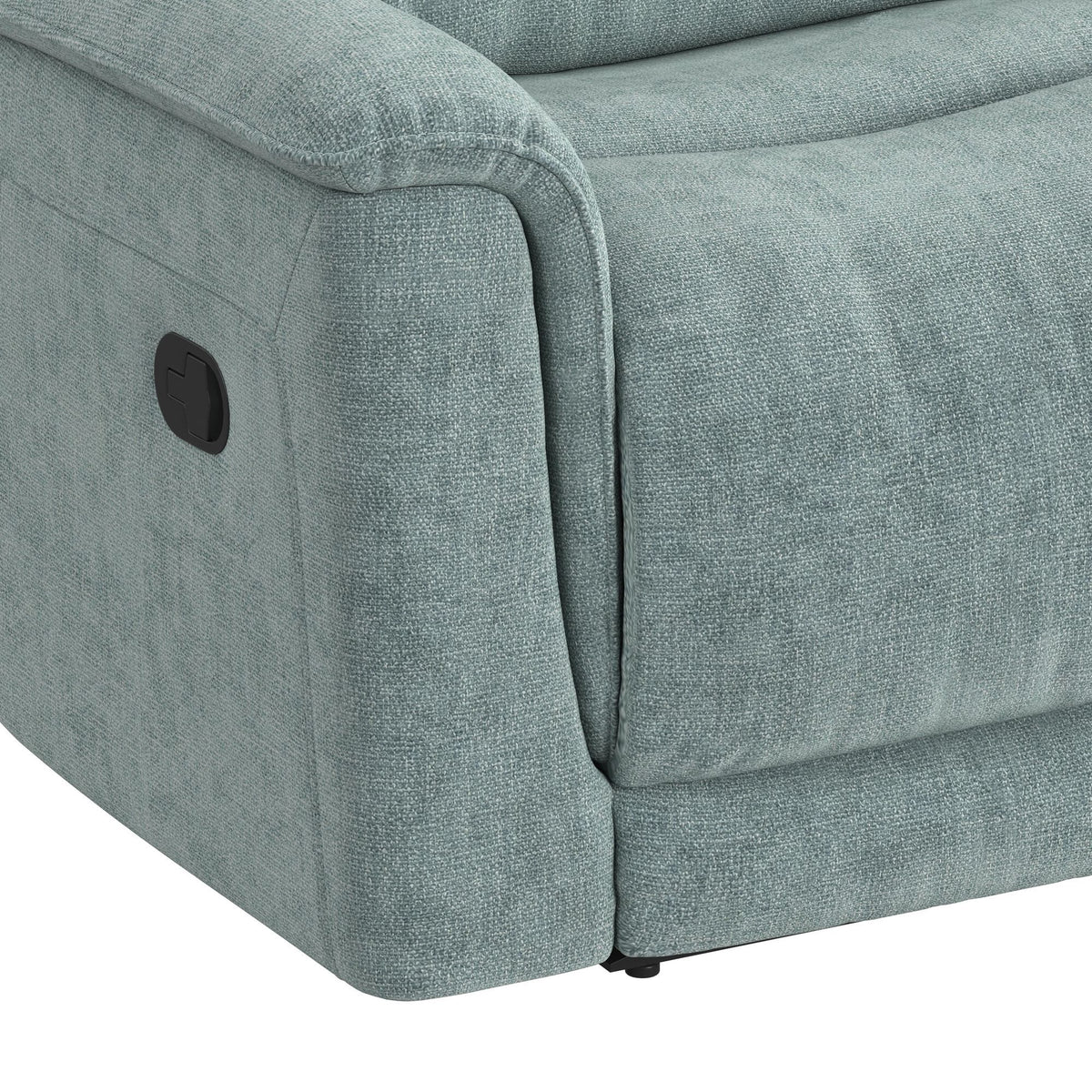 Striker Loveseat With Console in Blue by Elements International, view 14