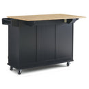 Blanche - Kitchen Cart - Solid Wood Top