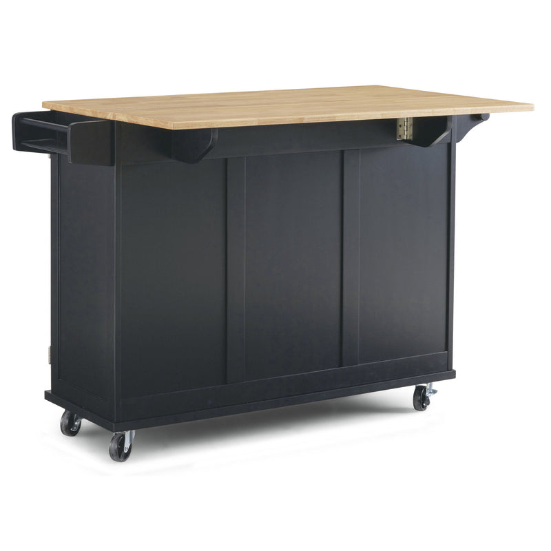 Blanche - Kitchen Cart - Solid Wood Top