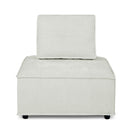 L-Shape Modular Sectional Sofa, DIY Combination, Chenille