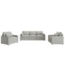 Cloud Sofa Set Couch For Living Room - Light Gray