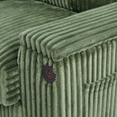 Modern 4 Seater Corduroy Sofa Couch With USB Ports And Hidden Storage