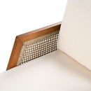 Acacia Wood Patio Furniture Club Chair, Outdoor Wicker Armchair, Deep Seating With Soft Cushions For Porch - Teak / Mix Brown