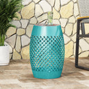 Roswell - Outdoor Side Table With Mosaic Tile Top