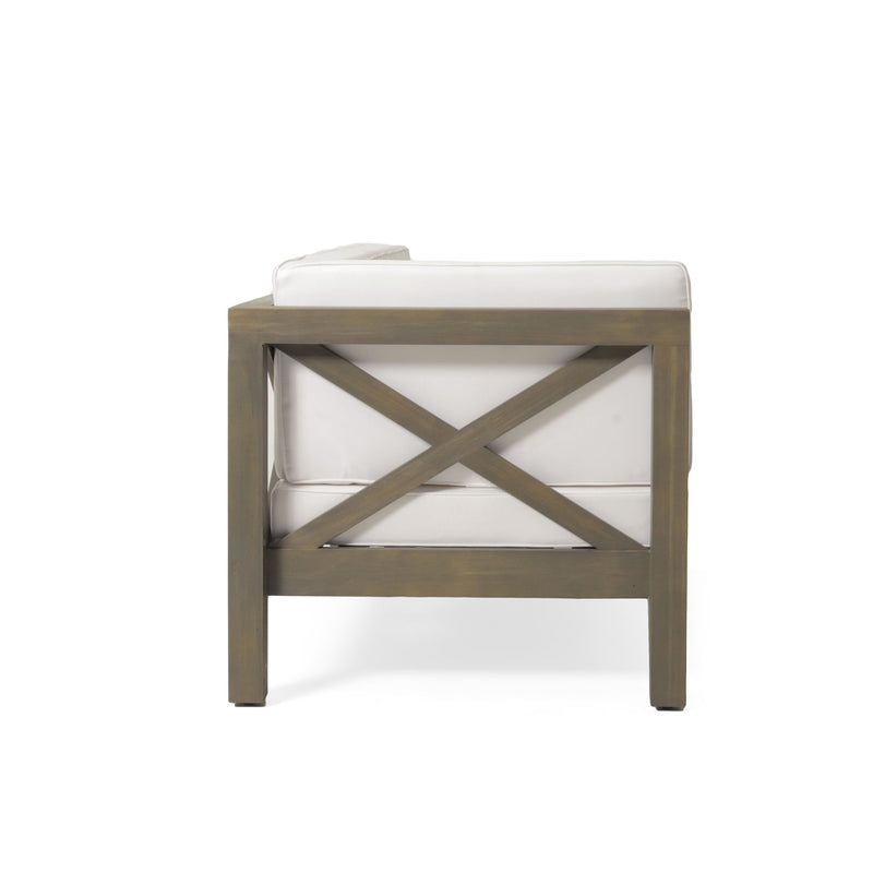 Brava - X Back Corner Bench