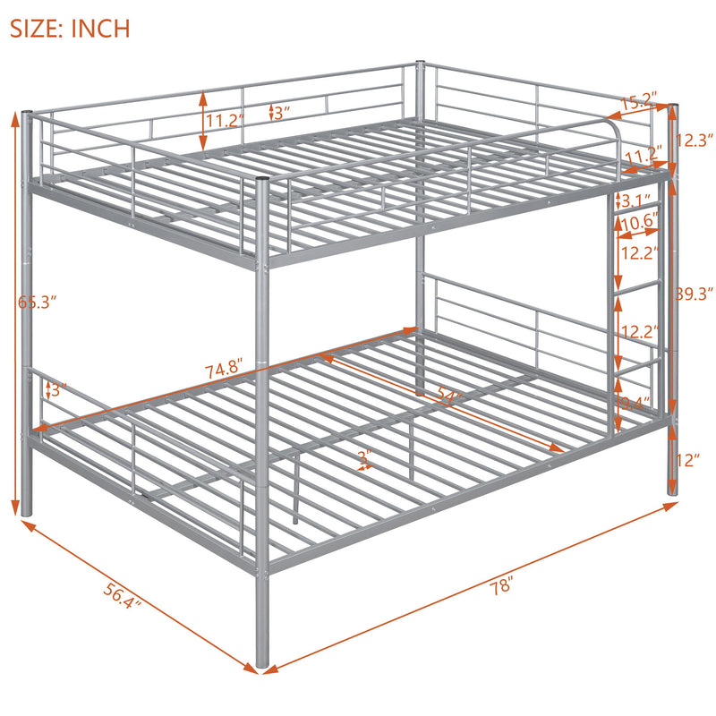 Steel Construction Bunk Bed