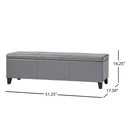 Glouster - Contemporary Storage Ottoman
