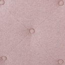 Flanner - Contemporary Fabric Upholstered Twin Headboard - Blush