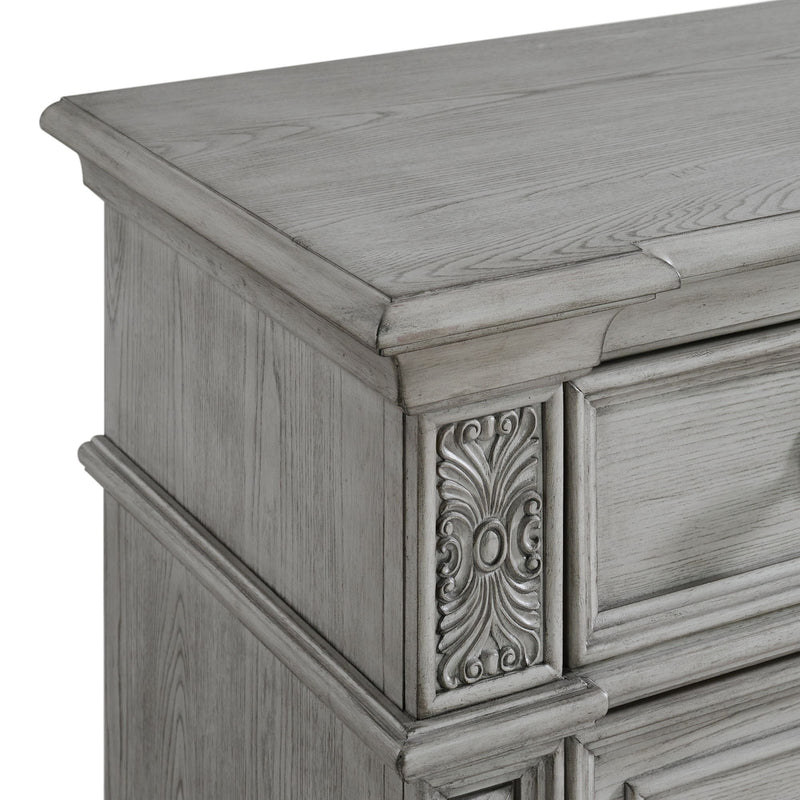 Glenmore - 15-Drawer Mansion Chest - Aged Gray