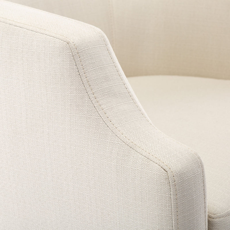 Isabelle - Swivel Glider Barrel Chair