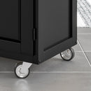 Create-A-Cart - Kitchen Cart - Pepper Granite Top