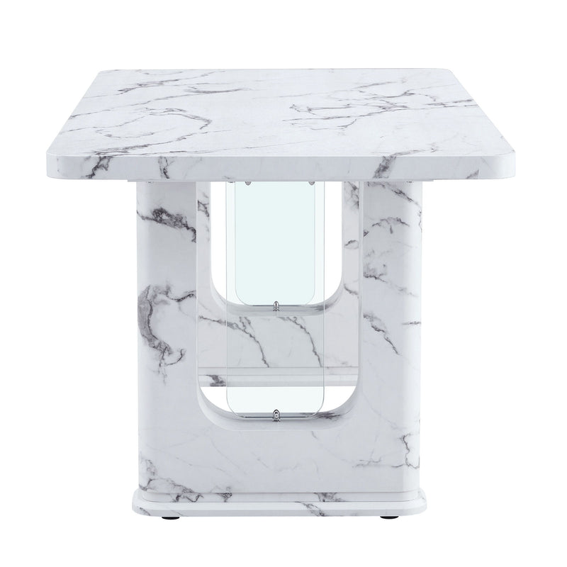 Stylish Versatile Textured Dining Table