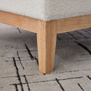 Upholstered Storage Ottoman With Reversible Lid Coffee Table, Foot Stool