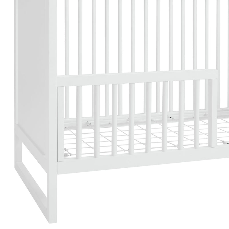 Lauren - Crib And Dresser With Topper - White