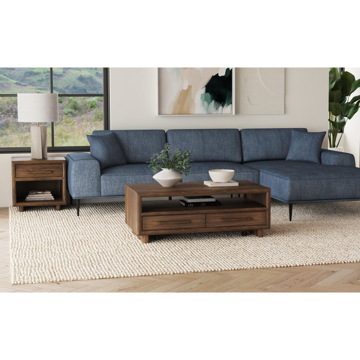 Brisbane Occasional Table Set in Dark Brown by Elements International, view 21