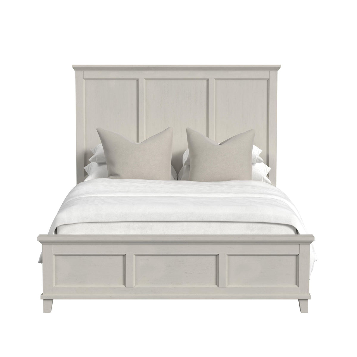 Canterbury Panel Bed in Dark Gray by Elements International, view 16