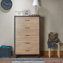 Bemis - Chest - Weathered Light Oak - Atlantic Fine Furniture Inc