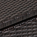 Blake - Wicker Cushion Box - Brown Multi