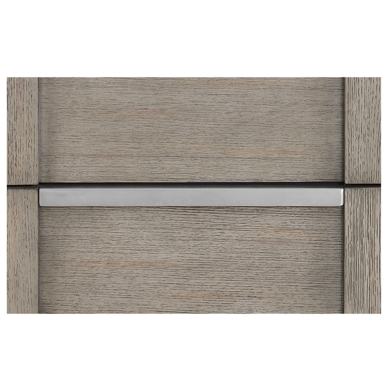 Kelis - 4 Piece Bedroom Set With Queen Panel Bed And LED - Gray