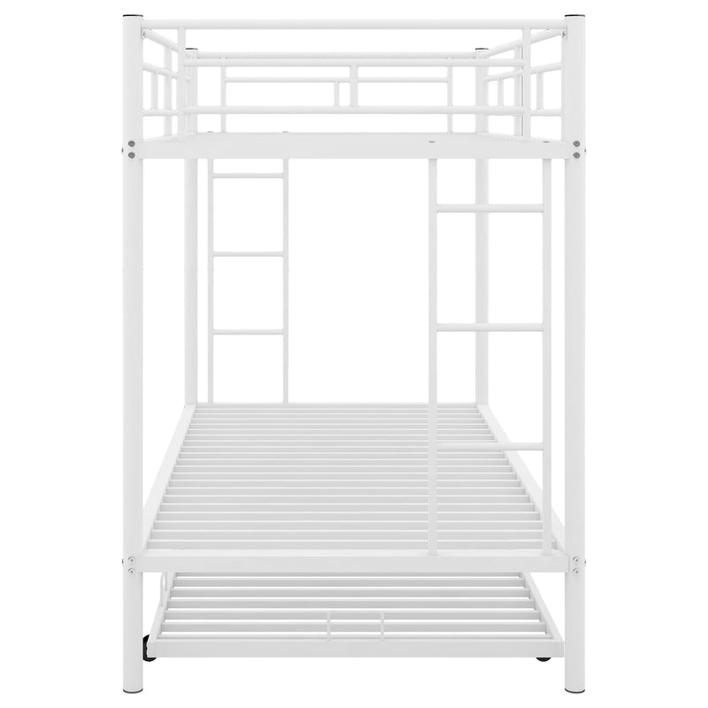 Twin Over Twin Bunk Bed With Trundle