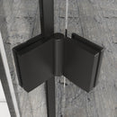 Bifold Frameless Shower Door With Tempered Clear Glass