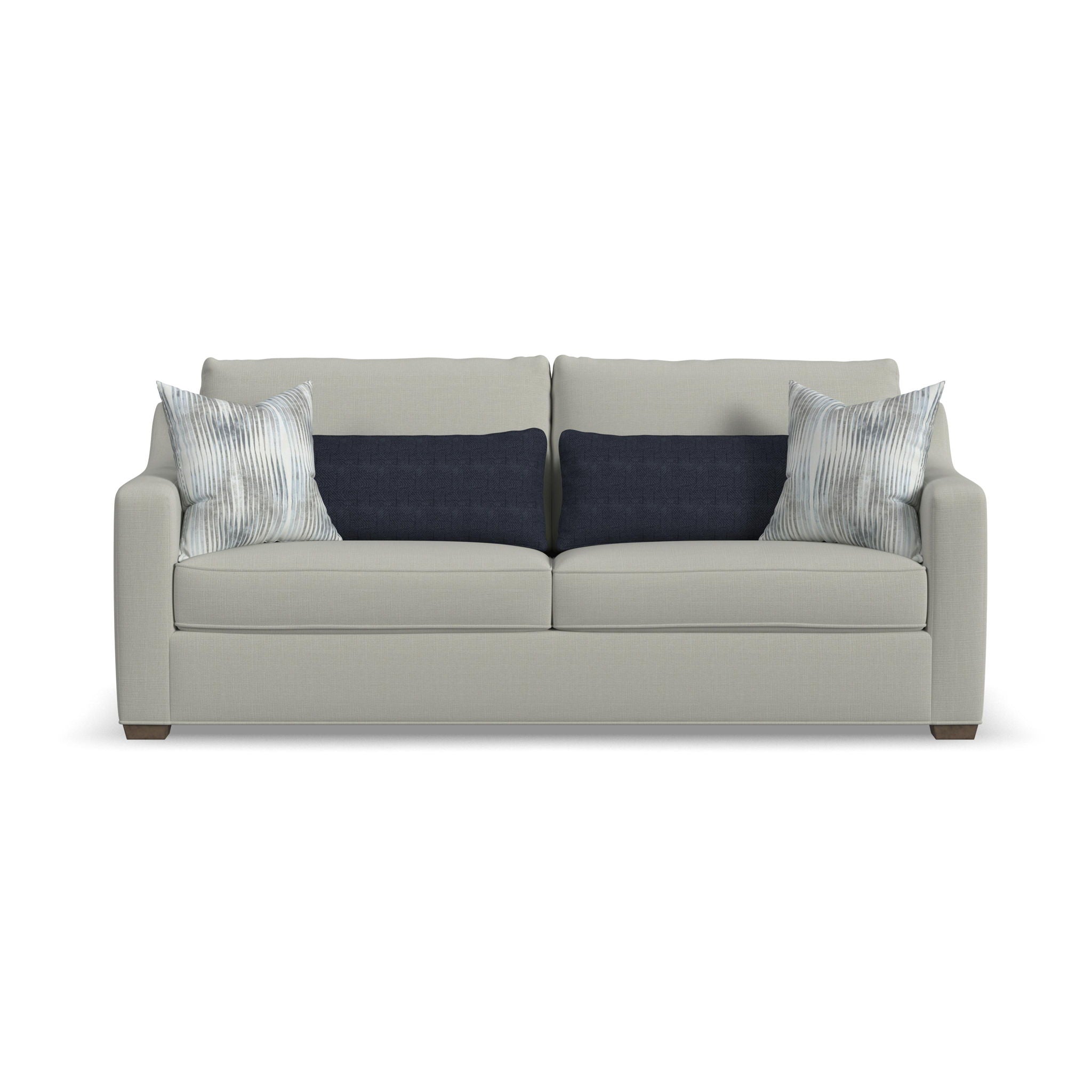 Milo - Fabric Two- Fabric Cushion Sofa