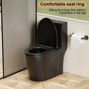 1 Piece Toilet With Tornado Flush, Dual Flush, And ADA Height Comfort Chair