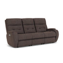 Strait - Power Reclining Sofa - Atlantic Fine Furniture Inc