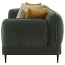 Jade - Chenille Upholstered Modern Track Arm Sofa