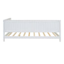 Full Size Wood Daybed/Sofa Bed, White